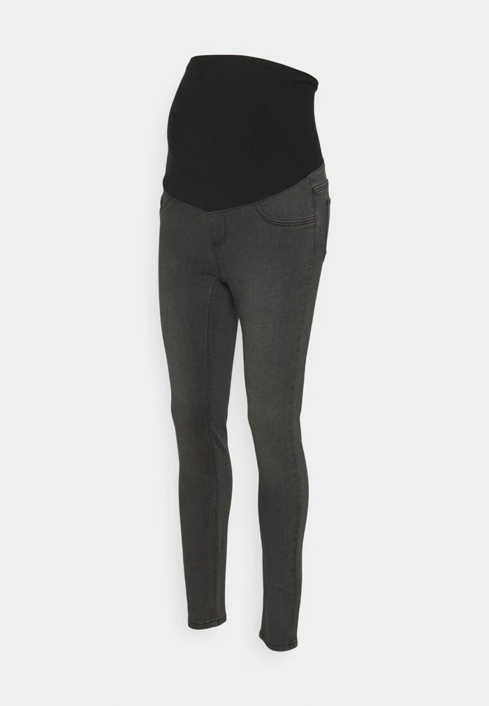 MAMALICIOUS MLAMY - Jeans Skinny - Medium Grey Denim – Image 5