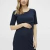MAMALICIOUS Robe De Jour - Navy Blazer
