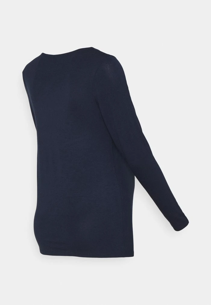 MAMALICIOUS MLKARELY TOP - T-shirt à Manches Longues - Navy Blazer – Image 2
