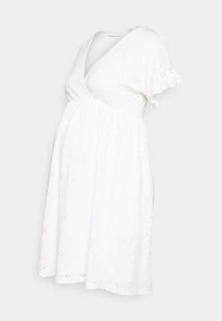 MAMALICIOUS MLDINNA TESS DRESS - Robe En Jersey - Snow White