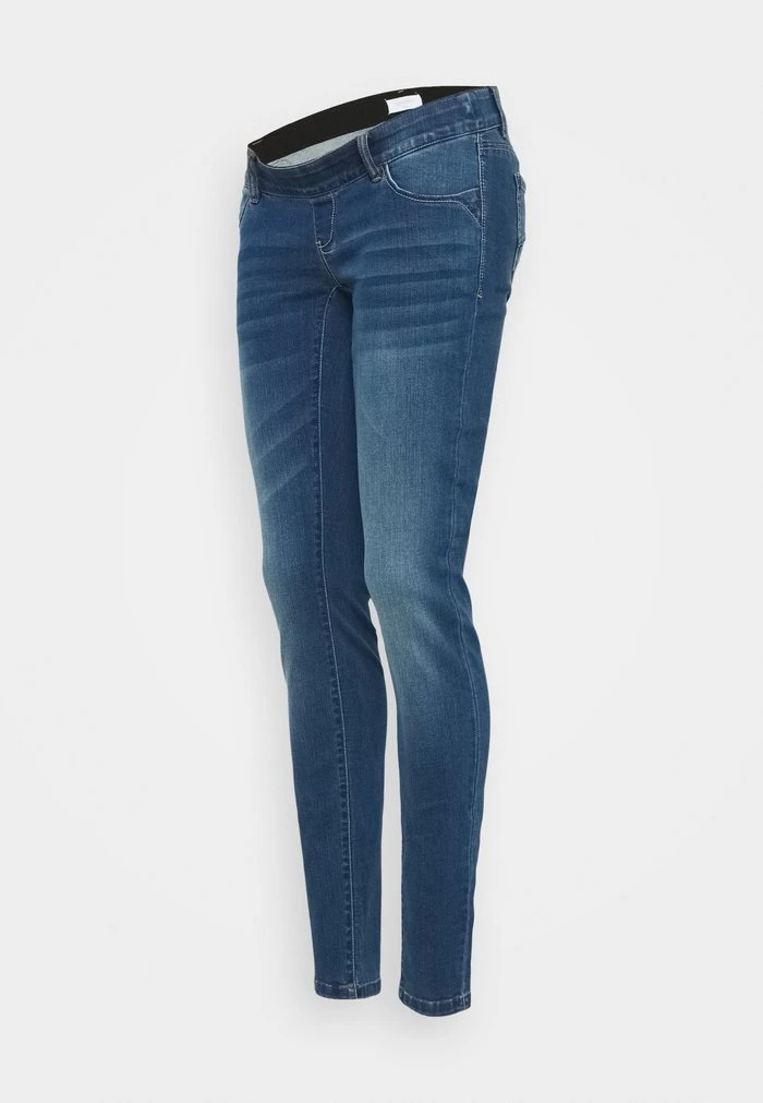 MAMALICIOUS MLKOKO - Jean Slim - Dark Blue Denim