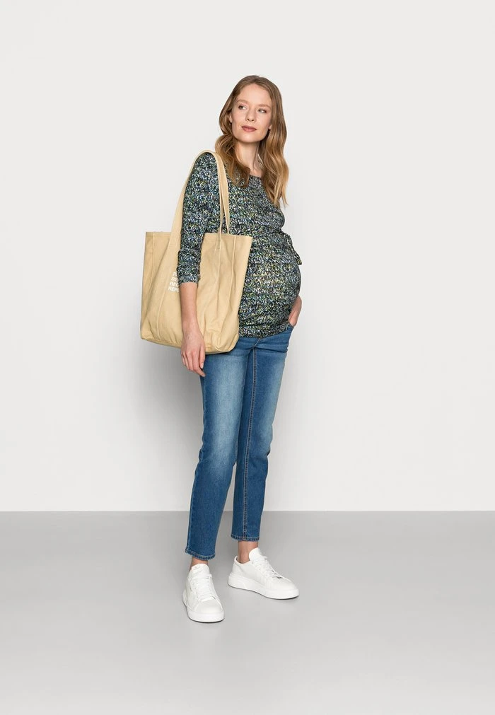 MAMALICIOUS MLVALENTINA - T-shirt à Manches Longues - Black – Image 2