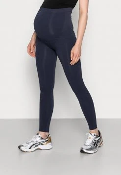 MAMALICIOUS MLTIA JEANNE - Legging - Navy Blazer