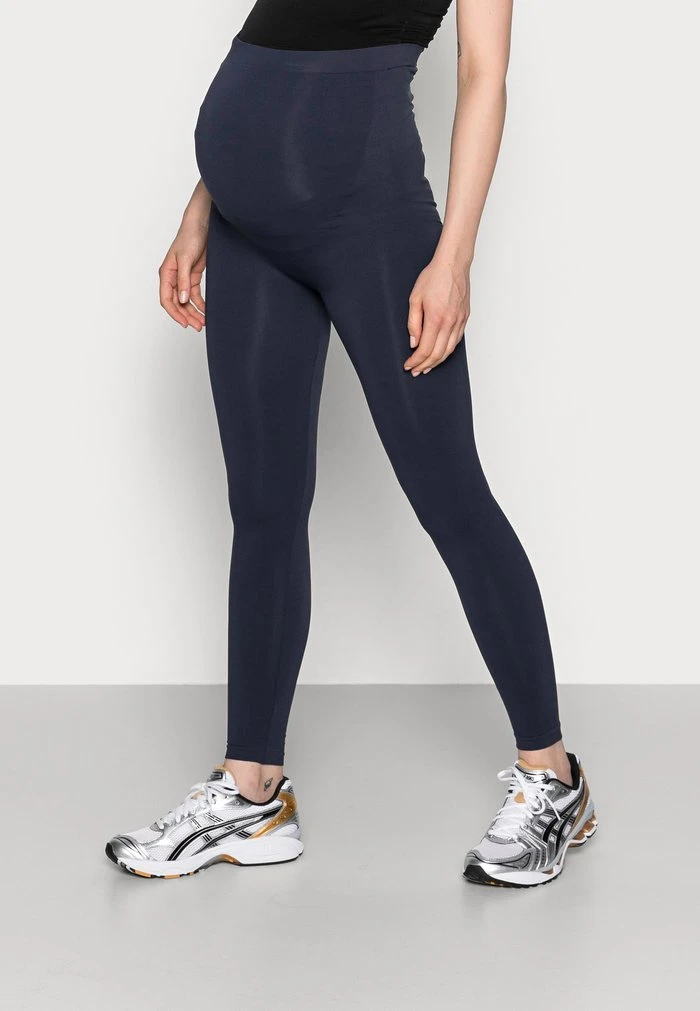 MAMALICIOUS MLTIA JEANNE - Legging - Navy Blazer