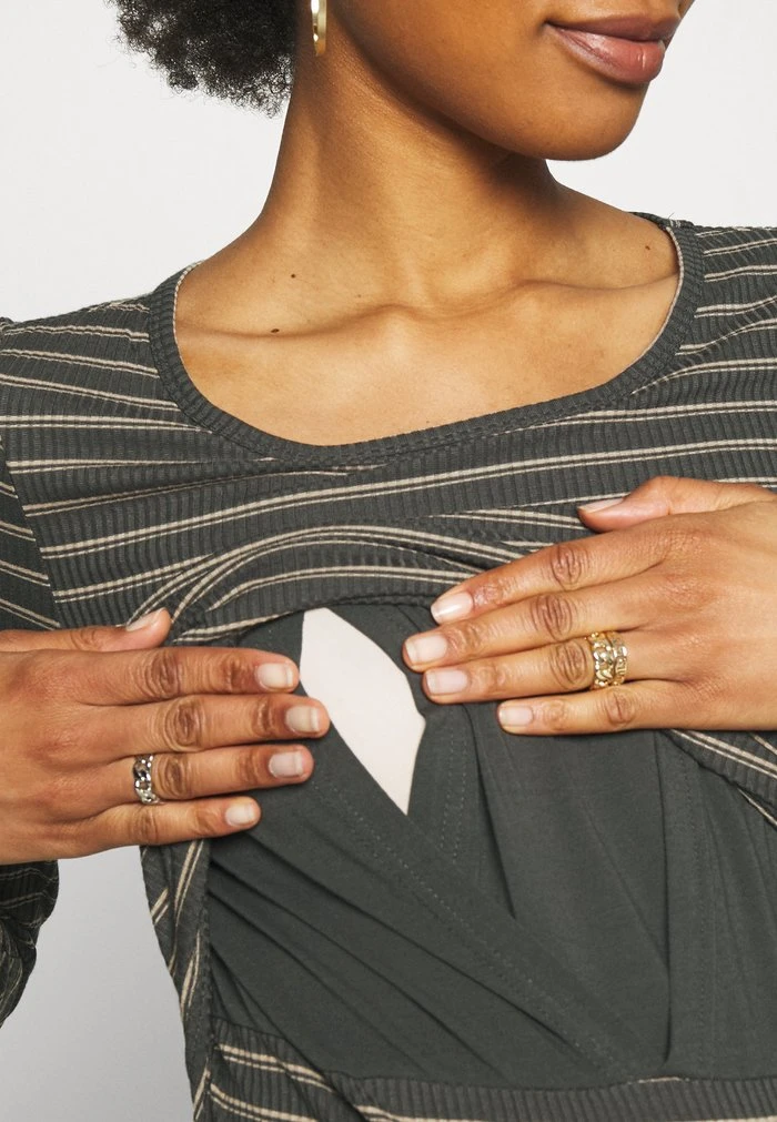 MAMALICIOUS MLCARMA JUNE DRESS - Robe Fourreau - Beluga – Image 5