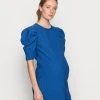 MAMALICIOUS MLLOLA - Robe En Jersey - Dazzling Blue