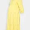 MAMALICIOUS MLSANJA DRESS - Robe En Jersey - Misted Yellow