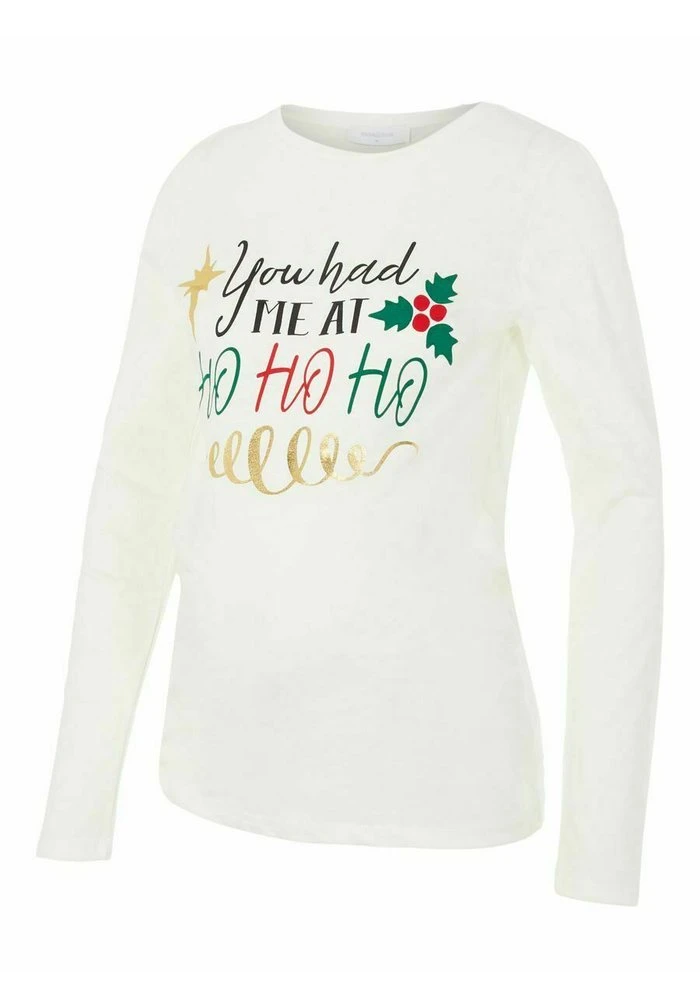 MAMALICIOUS Blouse - Whitecap Gray