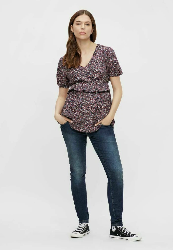 MAMALICIOUS Blouse - Black – Image 2