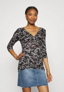 MAMALICIOUS TRILLE TESS - T-shirt Imprimé - Black