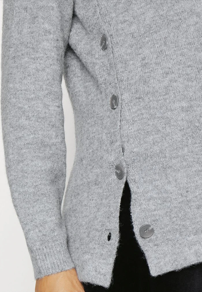 MAMALICIOUS MLYAMILLA HOOD - Pullover - Medium Grey Melange – Image 5