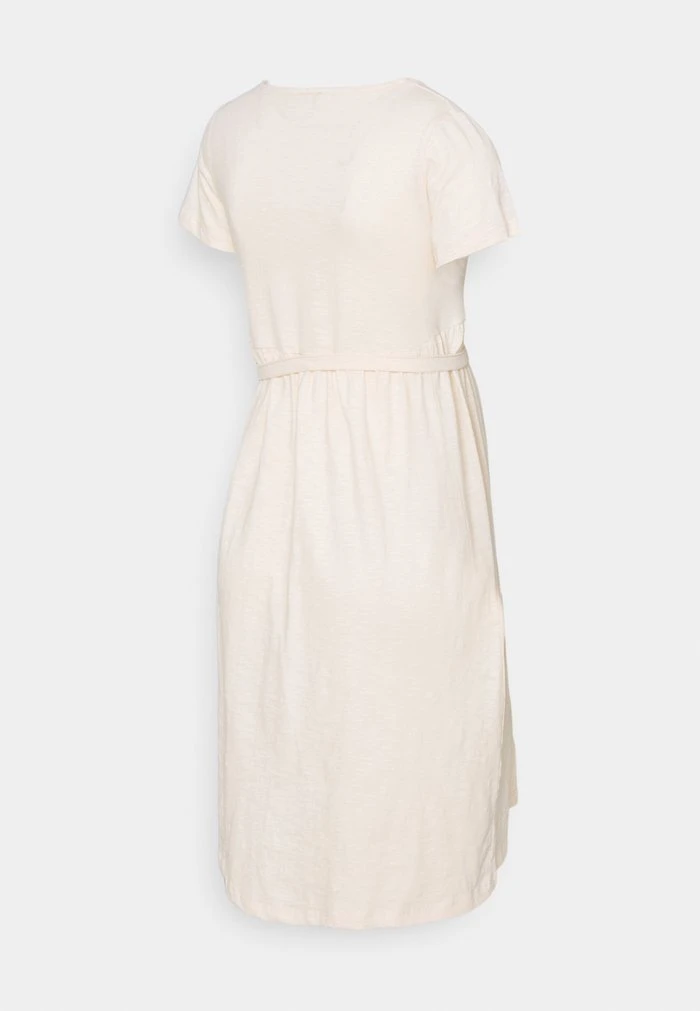 MAMALICIOUS MLJANAYA LIA DRESS - Robe En Jersey - Ecru – Image 2