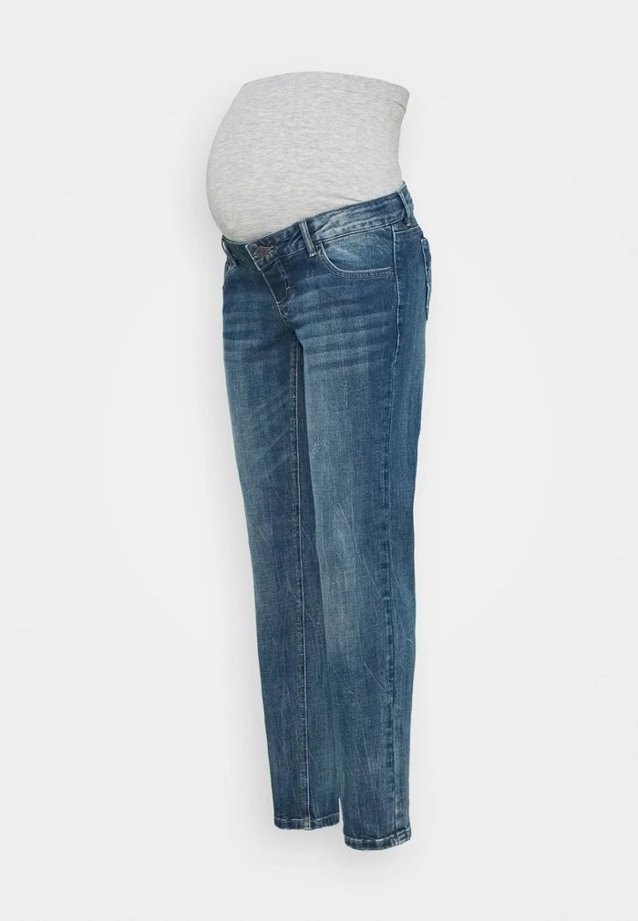 MAMALICIOUS MLBRISBIN COMFY - Jean Boyfriend - Blue Denim