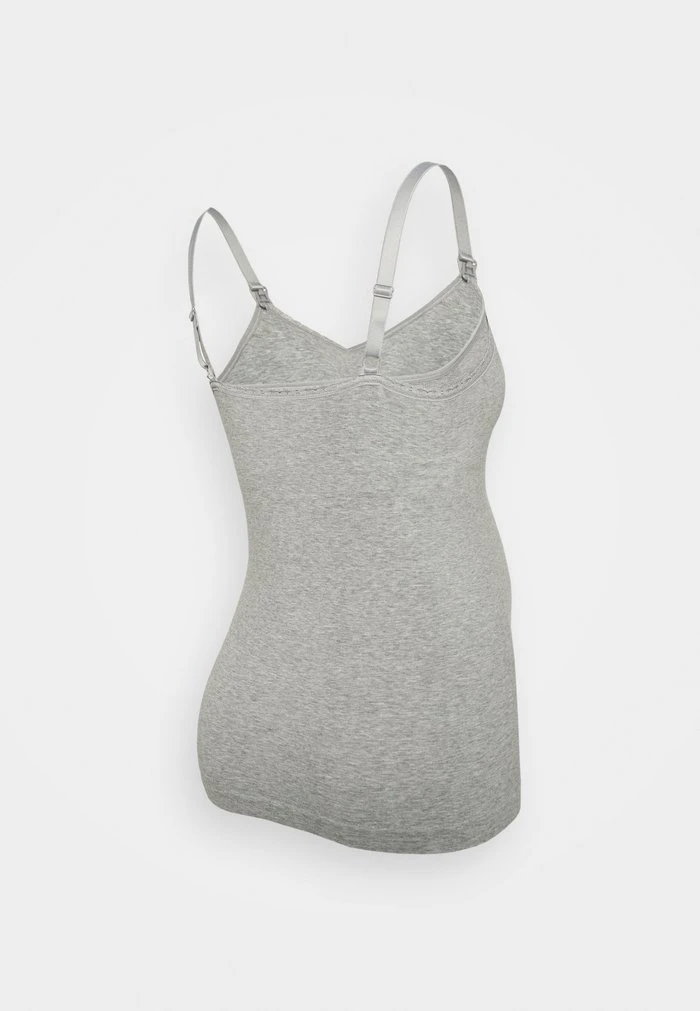 MAMALICIOUS MLMILLY BRA SINGLET - Débardeur - Light Grey Melange – Image 2