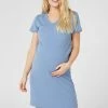MAMALICIOUS Robe En Jersey - Blue