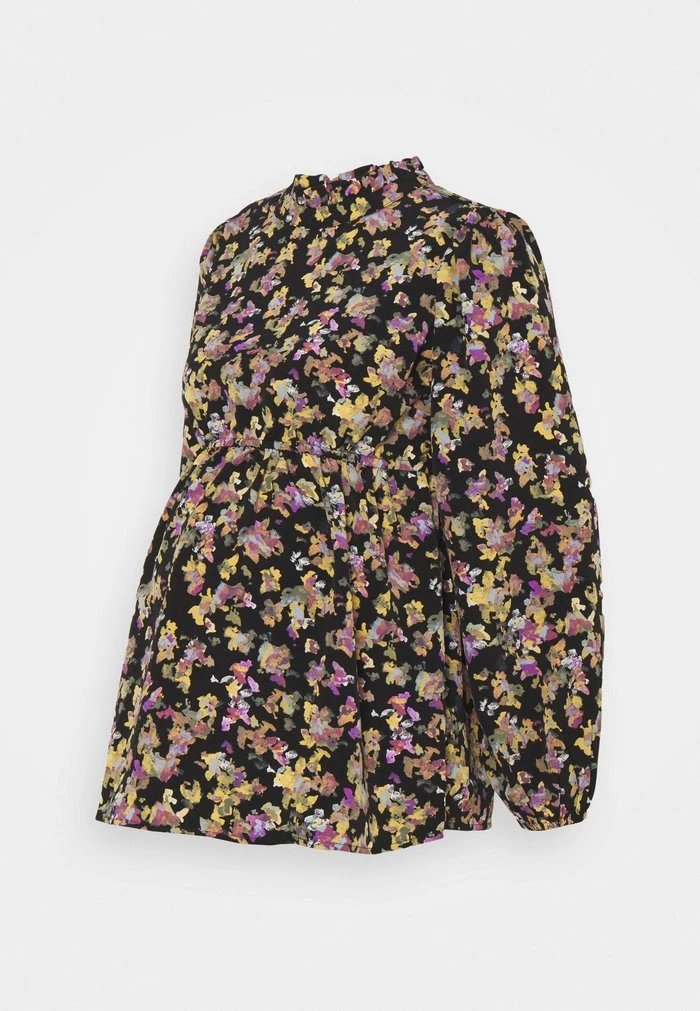 MAMALICIOUS MLEMRA WOVEN TOP - Blouse - Black/snow White/fall Leaf/dewberry – Image 5