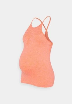 MAMALICIOUS MLELISA ACTIVE - Débardeur - Exotic Orange Melange