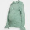 MAMALICIOUS MLJOJO - Pullover - Cameo Green
