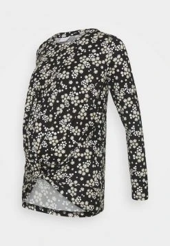 MAMALICIOUS MLTAMMI - T-shirt à Manches Longues - Black