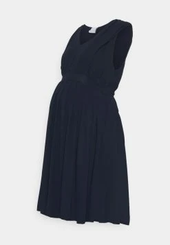 MAMALICIOUS MLGARBO MARY DRESS - Robe De Jour - Navy Blazer