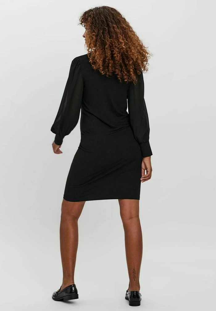 MAMALICIOUS Robe En Jersey - Black – Image 2