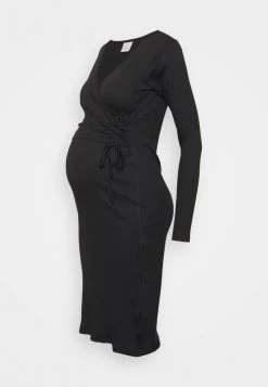 MAMALICIOUS MLSELENA TESS DRESS - Robe En Jersey - Black