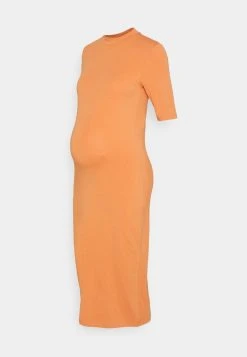 MAMALICIOUS MLSIA MIDI DRESS - Robe En Jersey - Copper