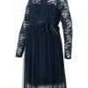 MAMALICIOUS Robe De Jour - Navy Blazer