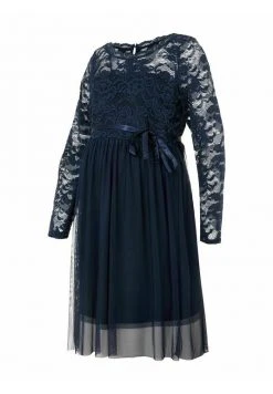 MAMALICIOUS Robe De Jour - Navy Blazer