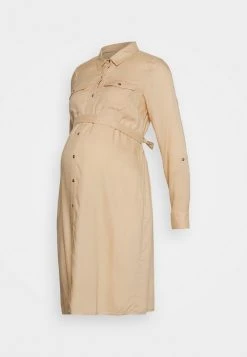 MAMALICIOUS MLMERCY SHIRT DRESS - Robe Chemise - Cuban Sand