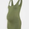 MAMALICIOUS MLHEAL TANK О.А - Débardeur - Olivine