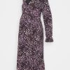 MAMALICIOUS NURSING DRESS - Robe En Jersey - Black/purple