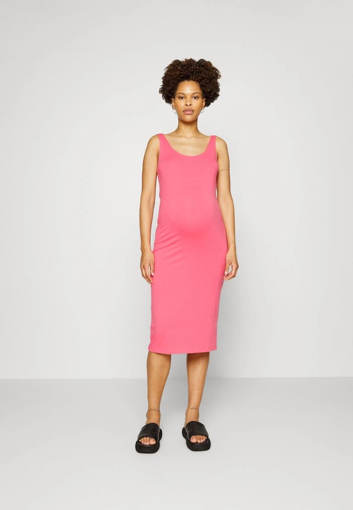 MAMALICIOUS MLFIE MIDI TANK DRESS 2 PACK - Robe En Jersey - Bubblegum – Image 9