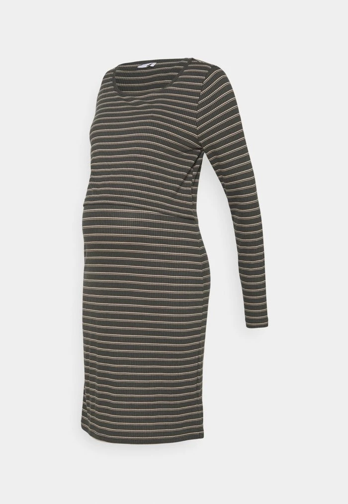 MAMALICIOUS MLCARMA JUNE DRESS - Robe Fourreau - Beluga – Image 6