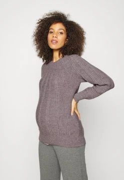 MAMALICIOUS MLDELILAH - Pullover - Minimal Gray