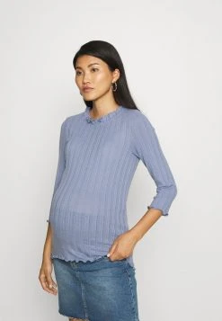 MAMALICIOUS MLTOPAZ TOP - Pullover - Stonewash