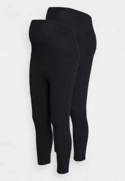 MAMALICIOUS MLEMMA 2 PACK - Legging - Black