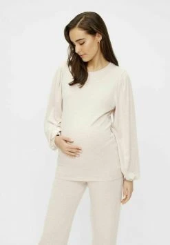 MAMALICIOUS Blouse - Sepia Rose