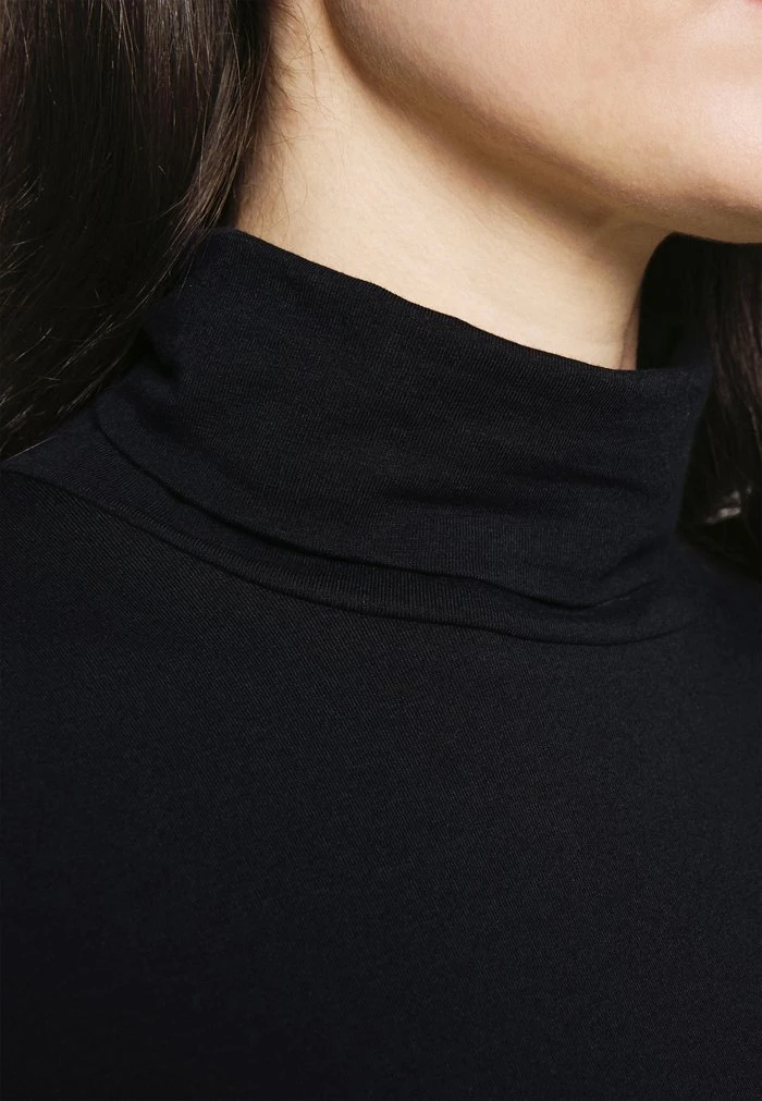 MAMALICIOUS MLSIA ROLLNECK - T-shirt à Manches Longues - Black – Image 5