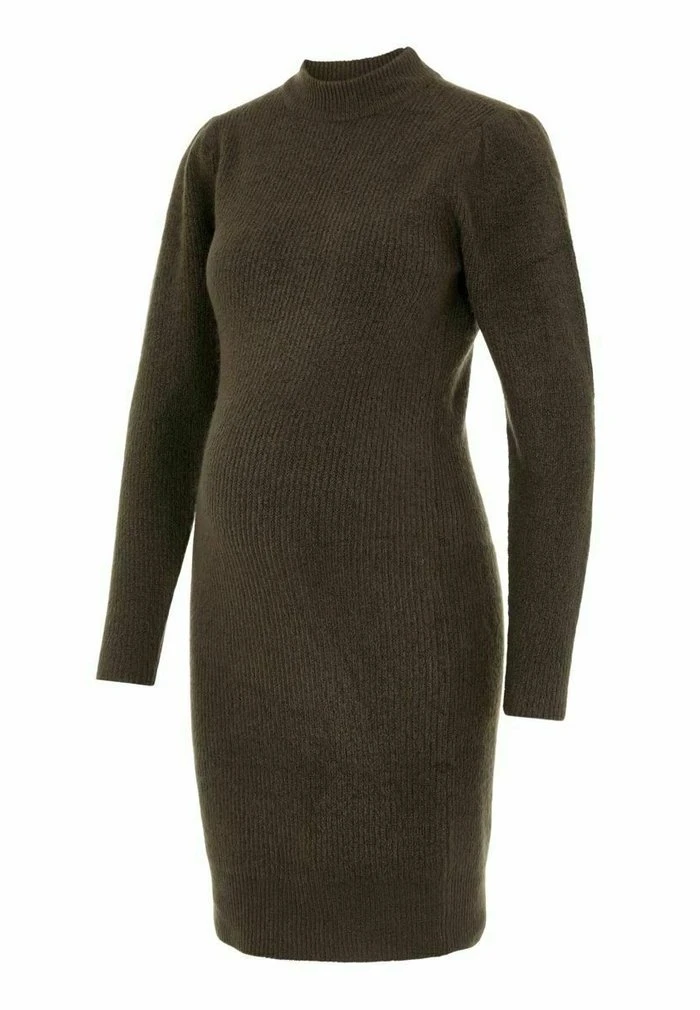 MAMALICIOUS PCMCANA - Robe Pull - Black Olive – Image 6