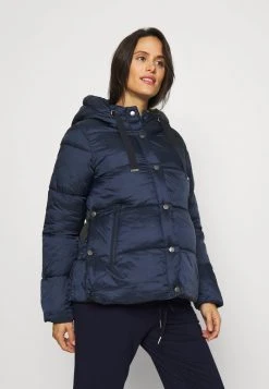 MAMALICIOUS MLNOLO PUFFER SHORT JACKET - Veste D'hiver - Navy Blazer