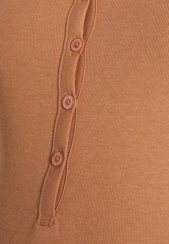 MAMALICIOUS MLNILA LIA - T-shirt à Manches Longues - Mocha Mousse – Image 3