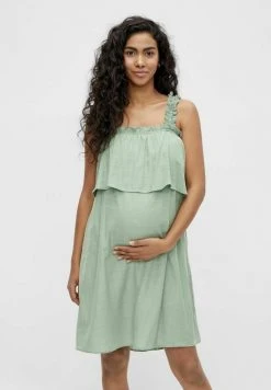 MAMALICIOUS MLBEATE - Robe De Jour - Bottle Green