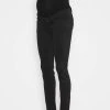 MAMALICIOUS MLNOAH SLIM FIT - Jean Slim - Black