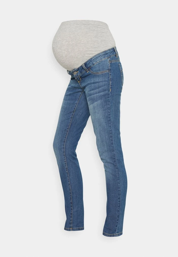 MAMALICIOUS MLJULIA - Jean Slim - Medium Blue Denim – Image 4