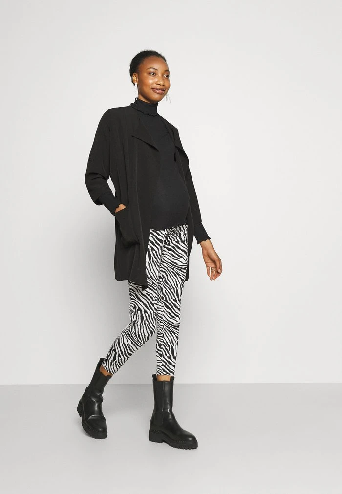 MAMALICIOUS MLFLAME PANTS BUMPBAND - Pantalon Classique - White – Image 2