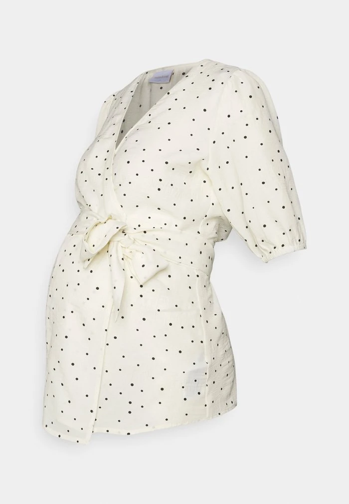 MAMALICIOUS MLMOLLI SLEEVE - Blouse - Ecru – Image 5