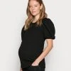 MAMALICIOUS MLVITO - T-shirt Imprimé - Black