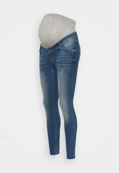 MAMALICIOUS MLHAMPSHIRE - Jeans Skinny - Medium Blue Denim