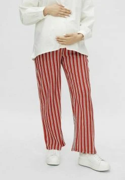 MAMALICIOUS Pantalon Classique - Chinese Red